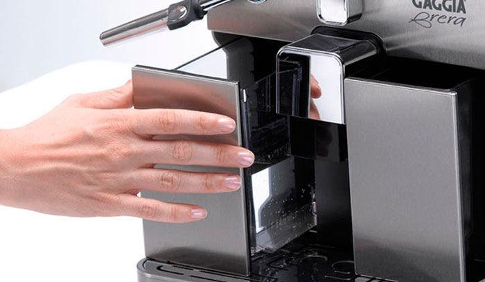 Автоматическая очистка от накипи кофемашины Delonghi