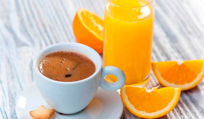 Как называется кофе с апельсиновым соком
