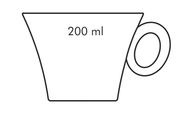 чашки для капучино 200 мл