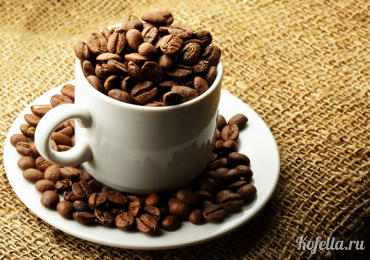 Содержание кофеина в чашке кофе