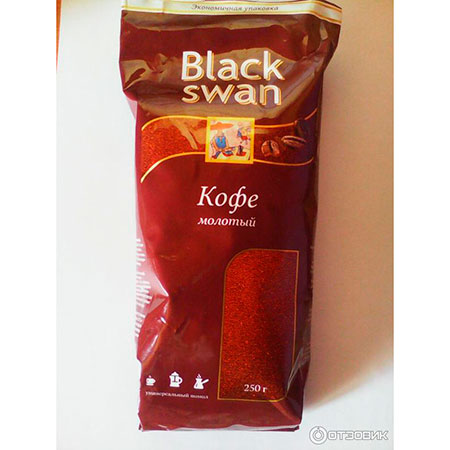 Молотый кофе Black Swan
