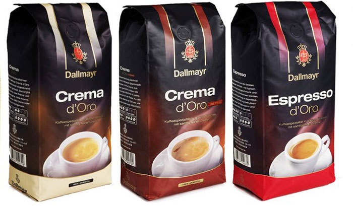 Crema и Espresso d’Oro