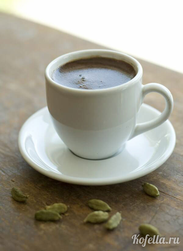 Фото рецепта кофе с кардамоном
