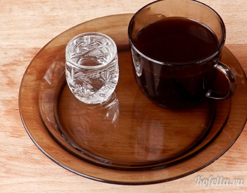 Рецепт кофе с водкой