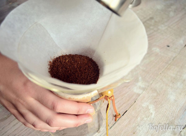 Как приготовить кофе в кемексе